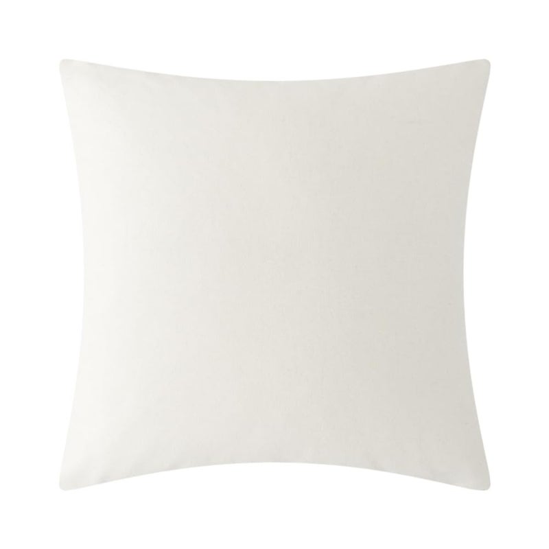 OiseauVoler Decorative 3D Flower Throw Pillow Covers Handmade Cushion Cover Cases for Couch Bed Living Room Farmhouse Home Decor 18 x 18 Inch Cream White - Image 2
