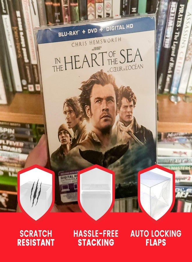 ايفورترو علبة عرض لألعاب PS3 وPS4 وPS5 من نوع SteelBook - علبة تخزين ألعاب فيديو قابلة للتحصيل، مقاومة للصدمات، بسماكة 0.40 مم (عبوة من 25 قطعة) - لحماية وعرض وحفظ مجموعتك من ألعاب الفيديو - Image 2