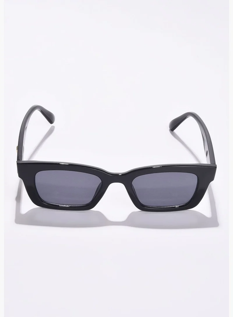 Haute Sauce Women Grey Lens Black Butterfly Sunglasses