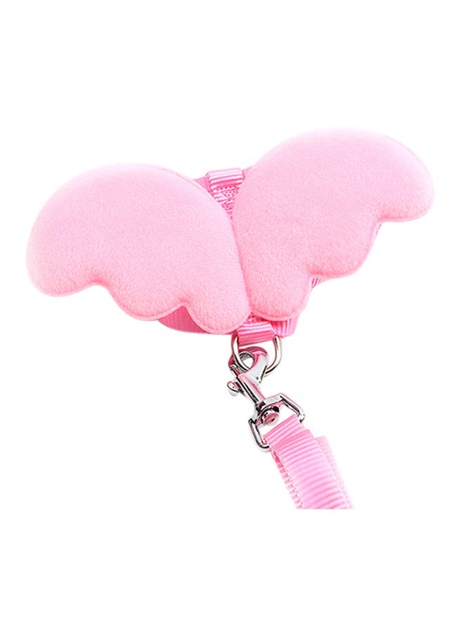 Cute Angel Wings Pet Harness with Leash Set, Adjustable Vest Harness for Cats & Small Dogs - Image 2