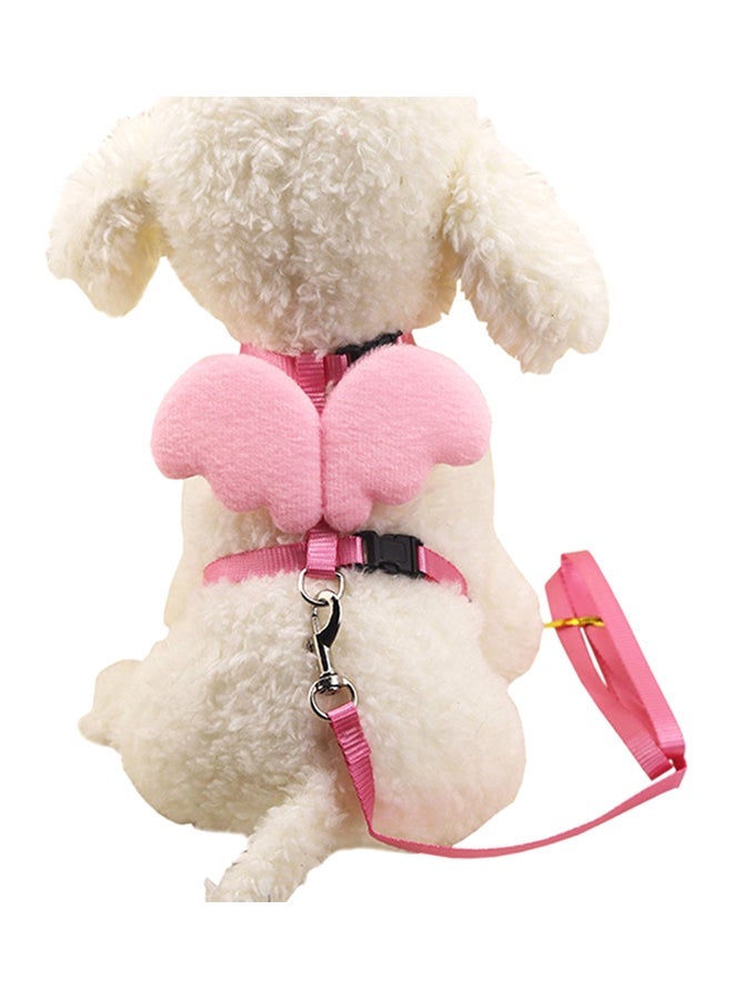 Cute Angel Wings Pet Harness with Leash Set, Adjustable Vest Harness for Cats & Small Dogs - Image 3
