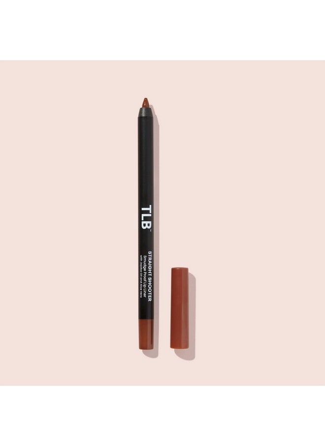 The Lip Bar ; Straight Line Lip Liner ; Vegan & Cruelty Free ; Straight Shooter  - Image 4