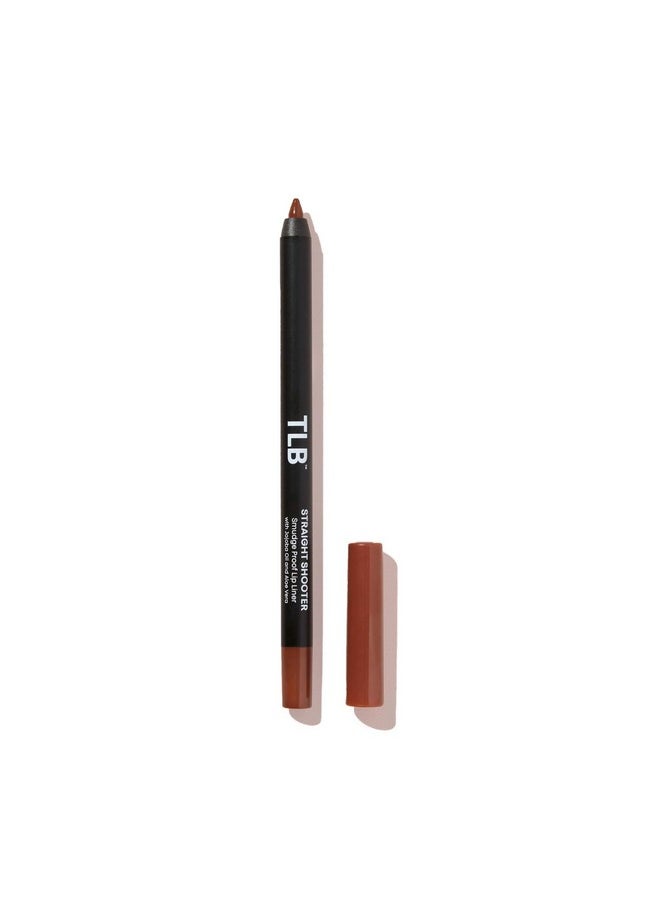 The Lip Bar ; Straight Line Lip Liner ; Vegan & Cruelty Free ; Straight Shooter  - Image 2