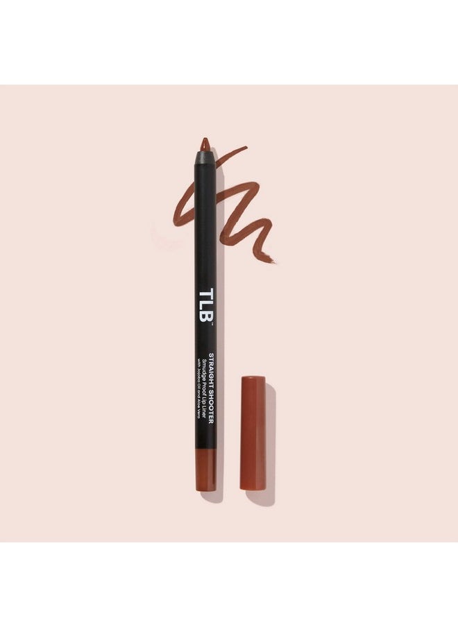 The Lip Bar ; Straight Line Lip Liner ; Vegan & Cruelty Free ; Straight Shooter  - Image 3