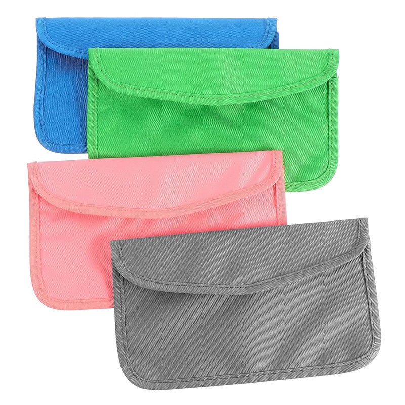 4Pcs Reusable Travel Organizer Bag Set For Masks Makeup Accessories Storage Pouch - Image 1