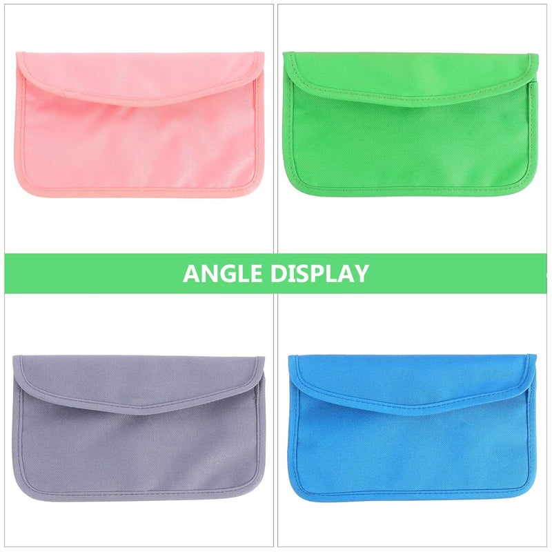 4Pcs Reusable Travel Organizer Bag Set For Masks Makeup Accessories Storage Pouch - Image 4