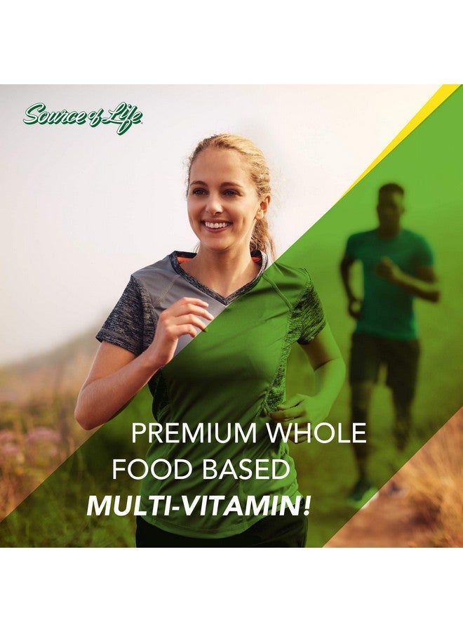 Nature's Plus Naturesplus Source Of Life Multivitamin 180 Vegetarian Capsules Whole Food Multivitamin & Mineral Supplement Supports General Health Energy Booster Glutenfree 20 Servings - Image 4