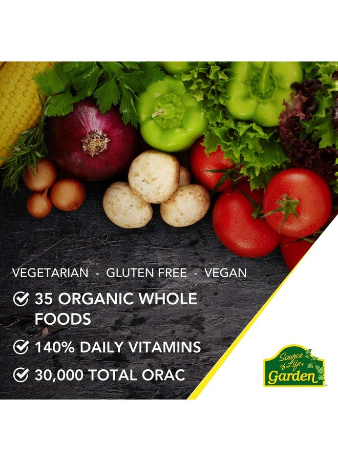 Nature's Plus Naturesplus Source Of Life Multivitamin 180 Vegetarian Capsules Whole Food Multivitamin & Mineral Supplement Supports General Health Energy Booster Glutenfree 20 Servings - Image 3