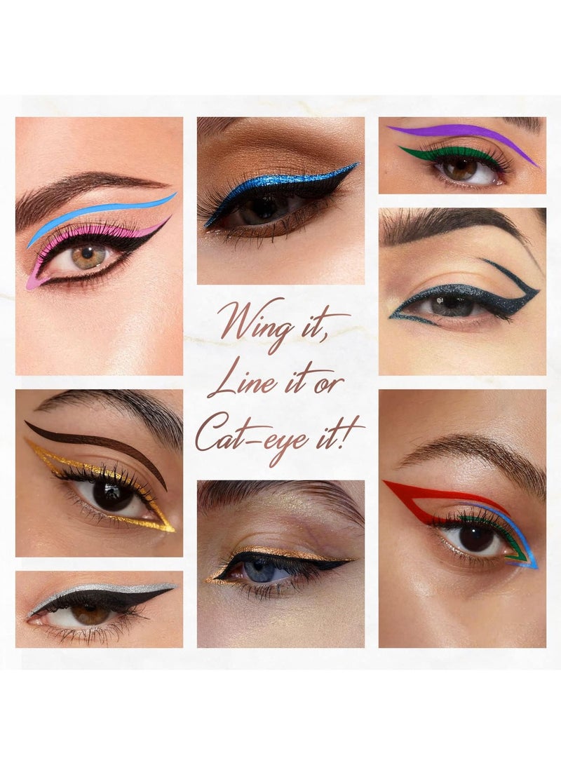 جاست هيربز كحل عيون عضوي غني ومقاوم للماء بزيت الجوجوبا وفيتامين هـ | سموكي فحم ٢٫٥ مل - Image 4