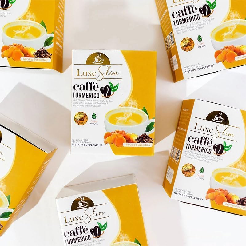 Luxe Slim Caffe Turmerico, 21g x 10 Sachets - Image 5