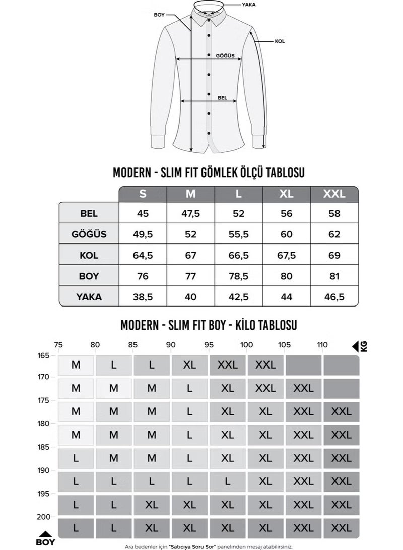 Tudors Modern Slim Fit Slim Fit White Men's Shirt - Image 2