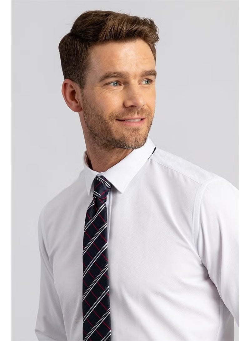 Tudors Modern Slim Fit Slim Fit White Men's Shirt - Image 1