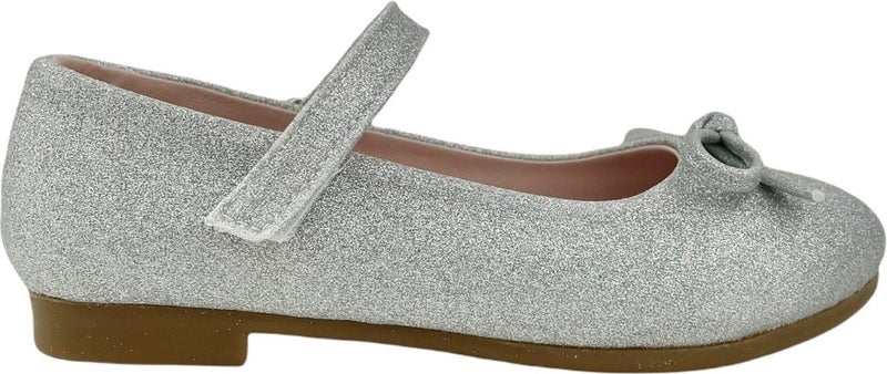 Nubebe -334 Classic Patent Leather Children's Shoes with Tiny Bow  - Image 1