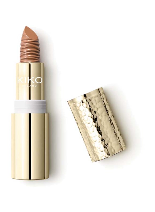 KIKO MILANO Gold Reflections Gleam And Care Lipstick Spf30Elegant Nude  - Image 3
