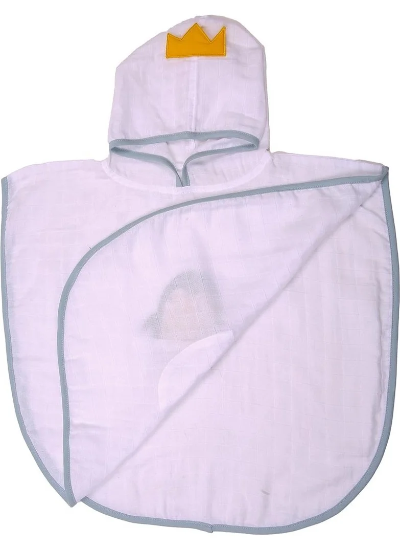 Miespiga Penguin Baby Muslin Poncho