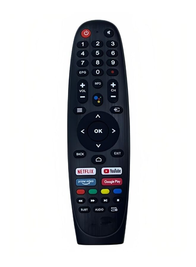 Zaboon Replacement Universal Remote Control Use For Arrow Led Lcd Smart Tv Black - Image 1