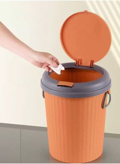 MAAS 3-Piece Trash Can Set with Innovative Design Pressure Cover3-Piece Trash Bin Set with Innovative Design Pressure Cover  - Image 2