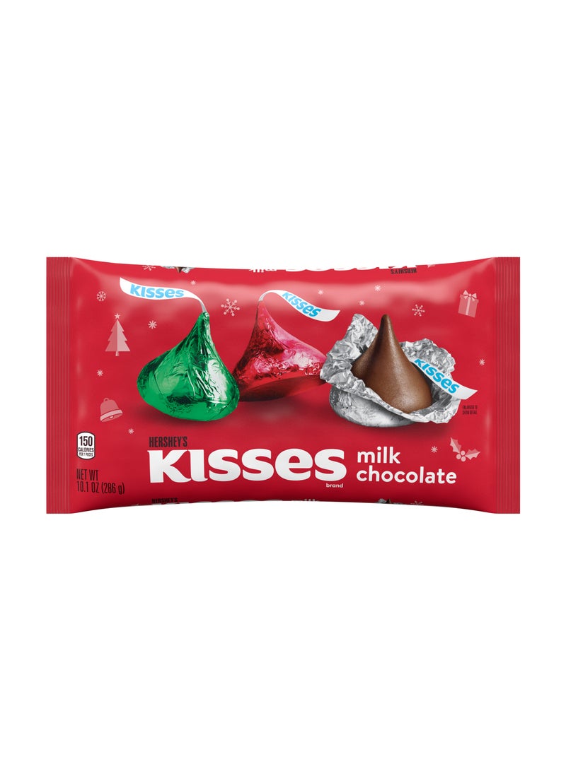 Hershey's حقيبة حلوى عيد الميلاد من شوكولاتة الحليب كيسيس - Image 1