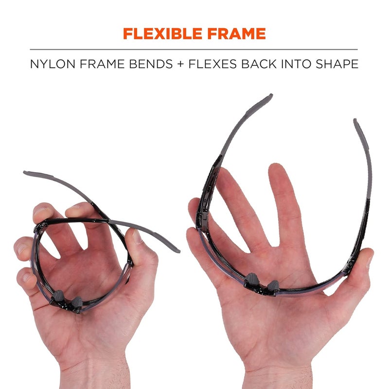 Ergodyne Skullerz DAGR Anti Scratch Safety Glasses AntiFog ANSI z871 - Image 5