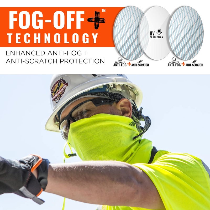 Ergodyne Skullerz DAGR Anti Scratch Safety Glasses AntiFog ANSI z871 - Image 3