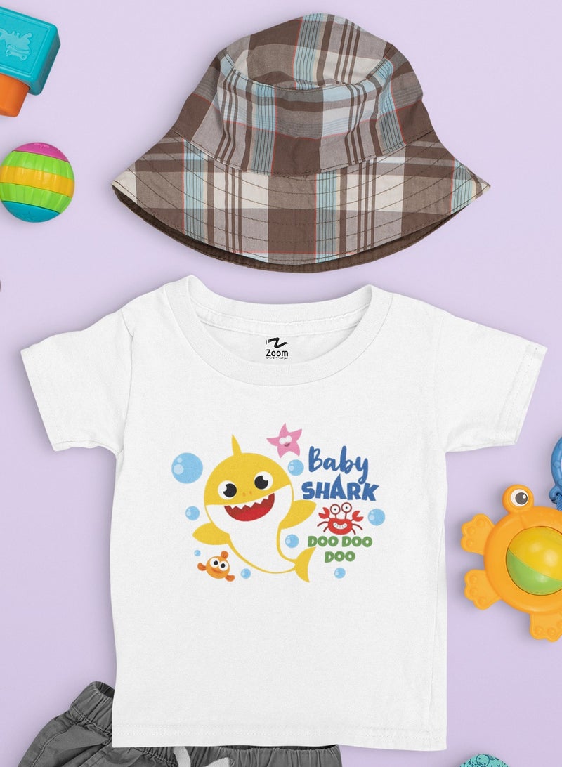 ZOOM Baby Shark T-Shirt Design For Kids 