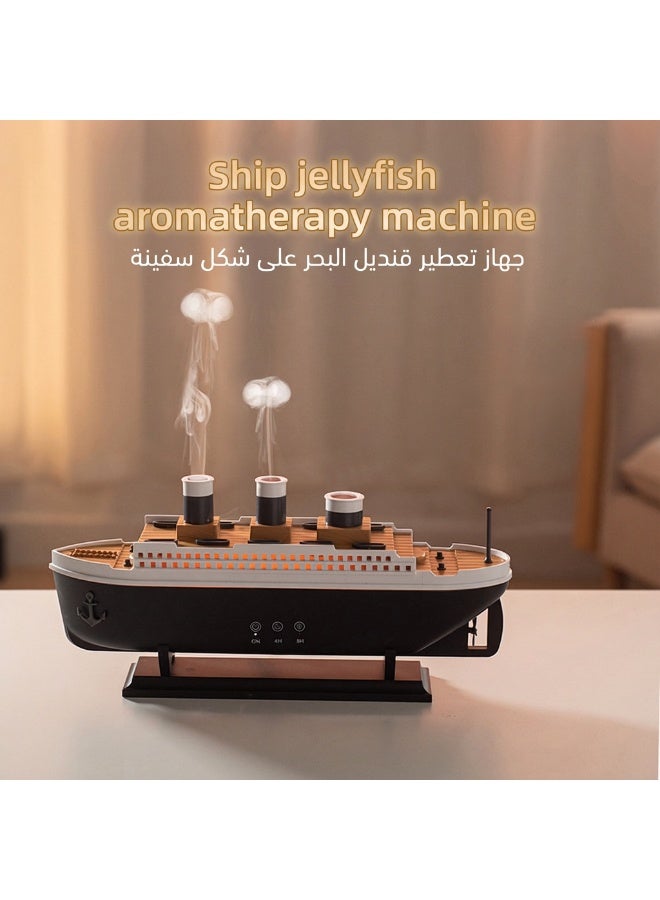 Warwick 250ml Ultrasonic Aroma Diffuser Essential Oil Humidifier, 2-in-1 Air Humidifier & Aroma Diffuser, Remote Control, Timer Function, LED Light, Auto Power Off, Dual Mist Modes - Image 1