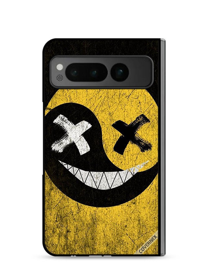 Google Pixel Fold 5G Protective Case Cover Marshmallow Face Art