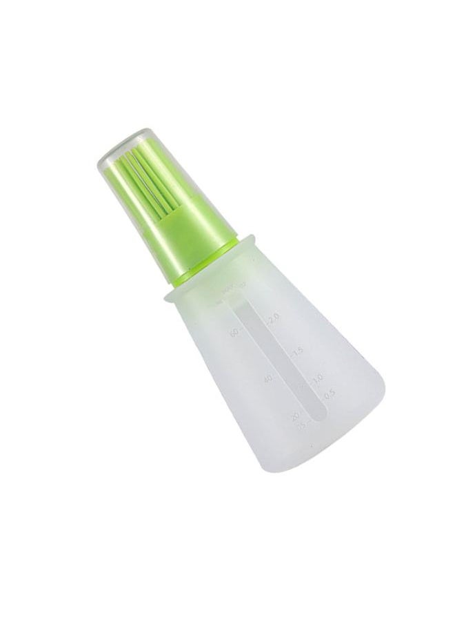 Thoraya - Silicone Oil Bottle Brush BBQ Pastry Basting Brushes Grill Barbecue Sauce Bottle Brush for Cooking Green - Image 1