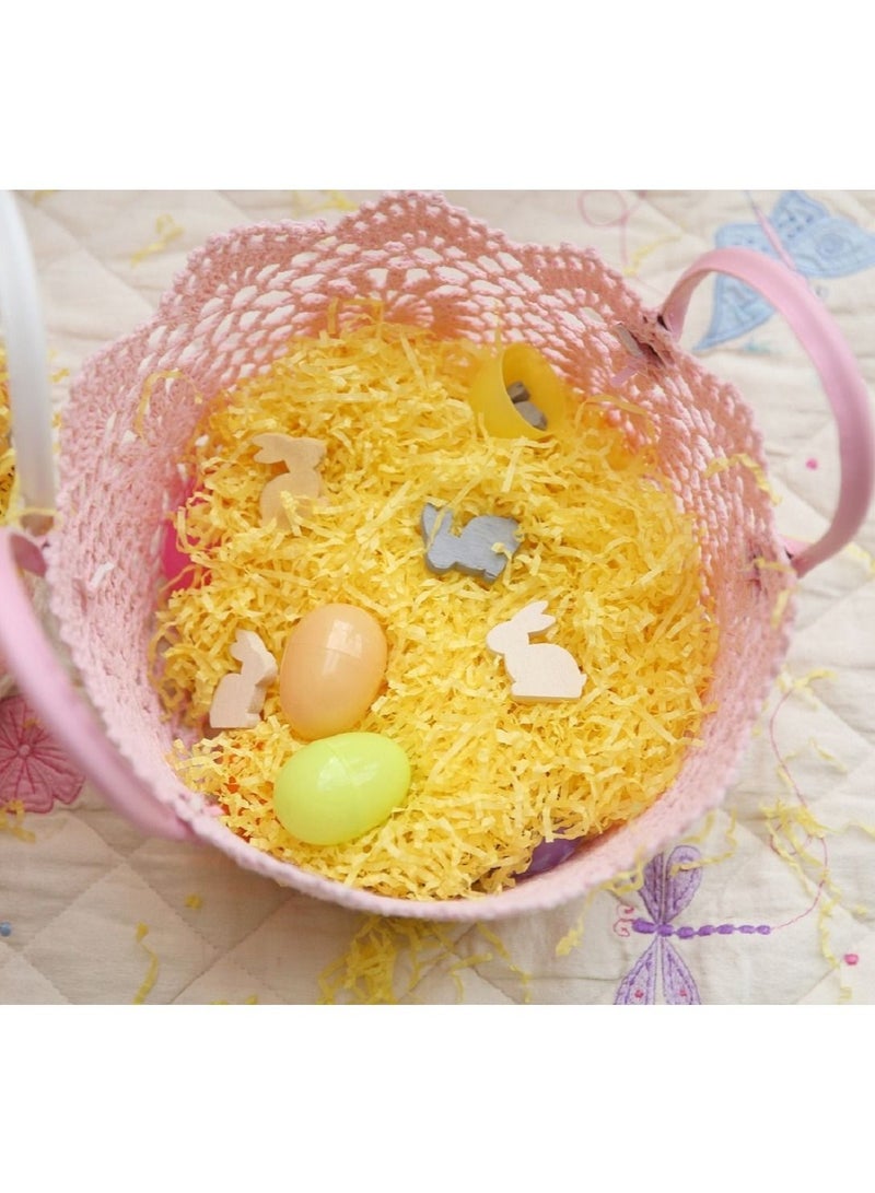 Salla Multipurpose Storage Cotton Basket Pink 23x15cm - Image 4