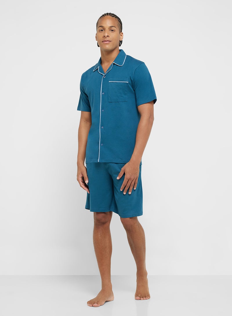 Seventy Five Nightwear Shirt & Pants Sets  - Image 1