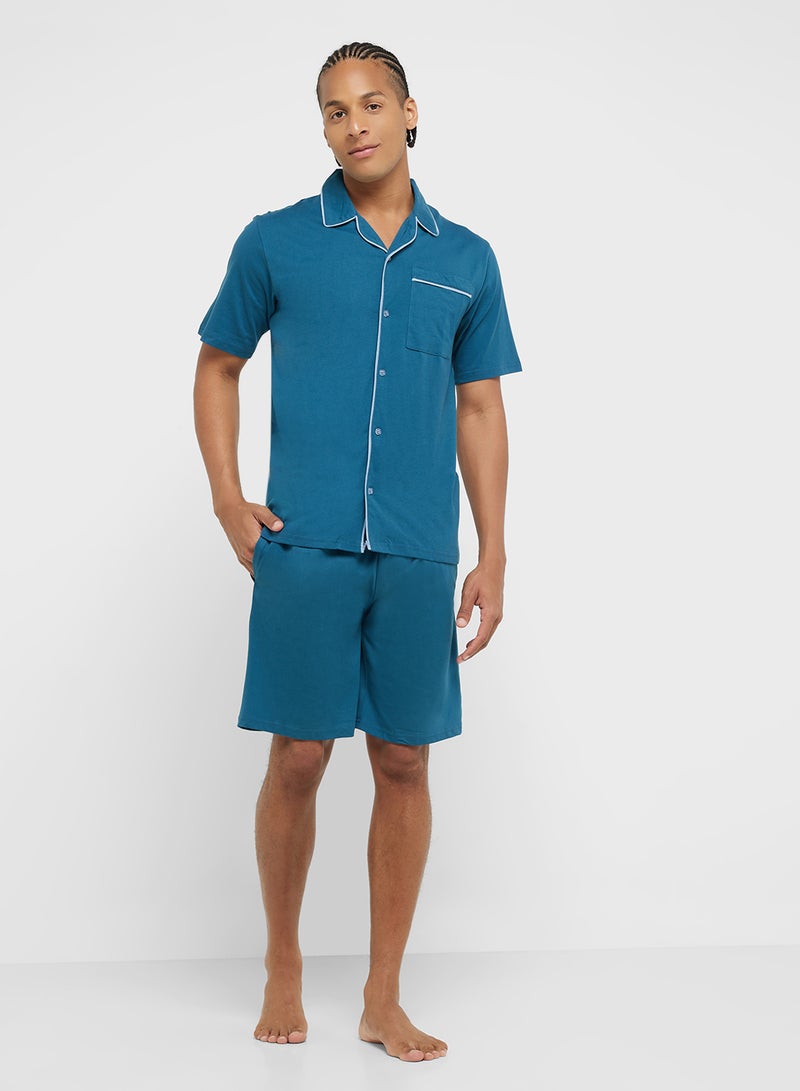 Seventy Five Nightwear Shirt & Pants Sets  - Image 5