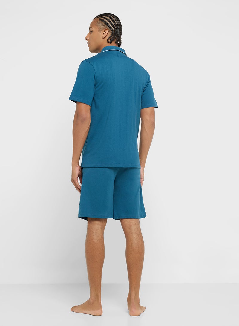 Seventy Five Nightwear Shirt & Pants Sets  - Image 2