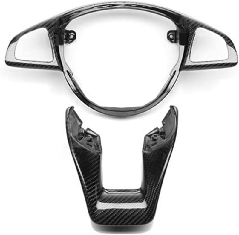 DEMULAX Carbon Fiber Steering Wheel Trim Cover for Mercedes-Benz - Image 3
