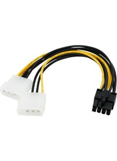 PrimeX Plus PX-4260 2xmolex To 8 Pin Graphics Card Power Cable Converter, 4pin To 8pin Graphics Card Power Cable  - Image 2