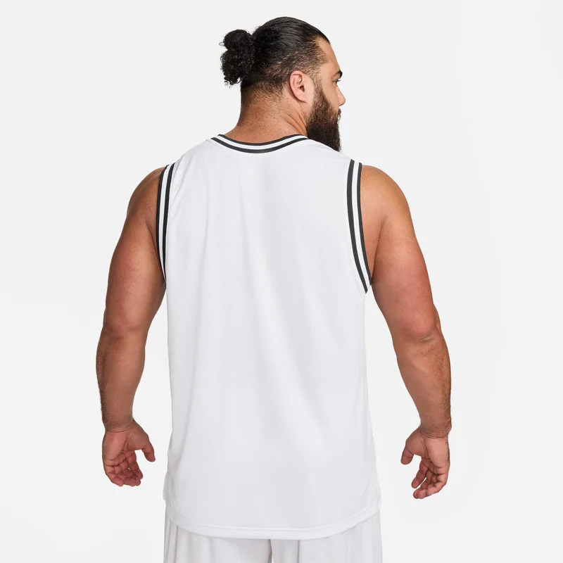 Nike White Men's DNA Dri-FIT Basketball Jersey for Men | Best Price UAE
