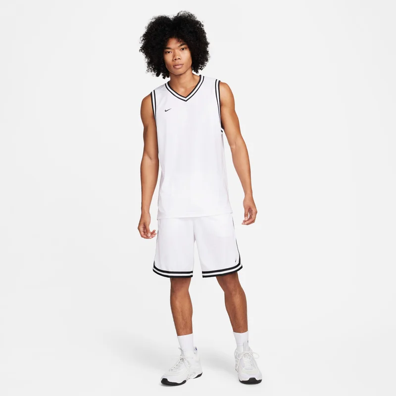 Nike White Men's DNA Dri-FIT Basketball Jersey for Men | Best Price UAE