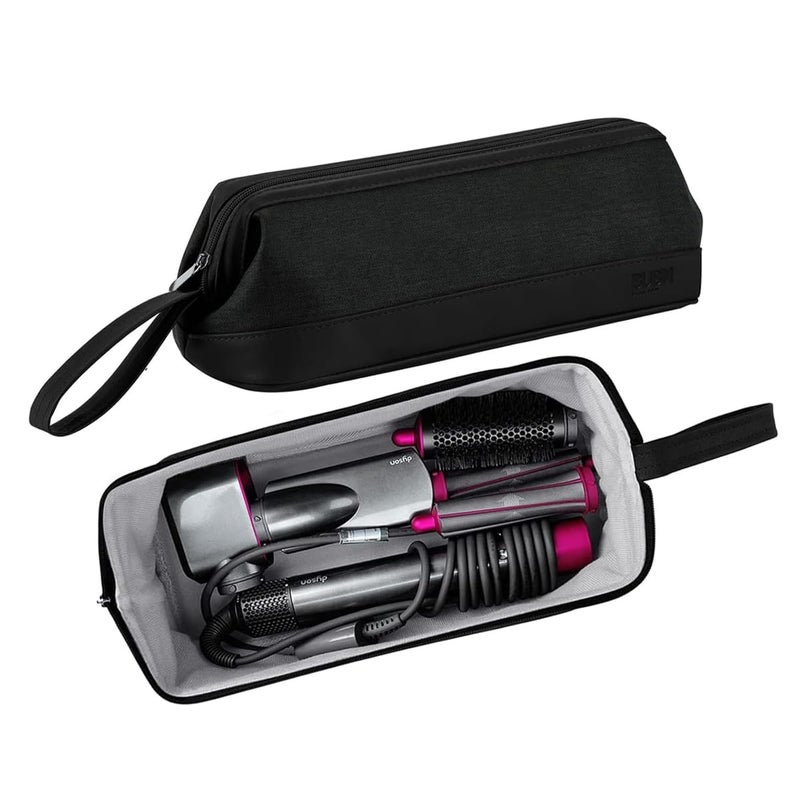 May Create ® Hair Tools Travel Bag for Dyson/Shark Flexstyle Carrying Case Portable Shark Hair Air Wrap Dryer Case Waterproof Dustproof Flat Curling Iron Travel Organizer, Black - Image 1
