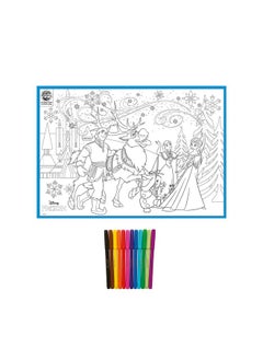 RATNA'S RATNA'S My Coloring Mat Frozen 2 | DIY Kit for Kids Big Size Mat 40 x 27 inches  - Image 2