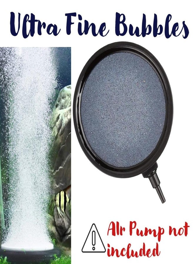 Scroll Store Round Disc air Stone for Aquarium 3 inch | Durable Bubble Diffuser for Fish Tanks, Hydroponics & Aquatic Systems | Ultra Fine Bubbles Aquarium air Stones - Image 3