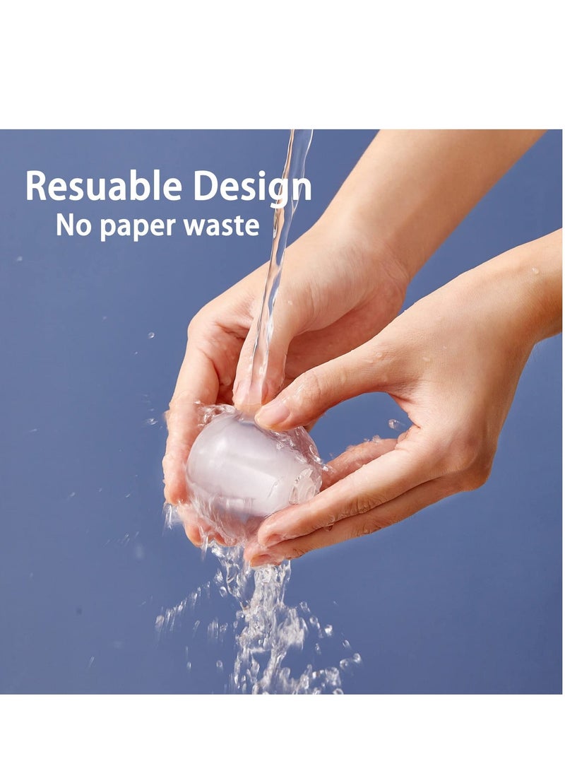 نيبمينينت Washable Reusable Gel Lint Roller for Pet Hair Portable Dog Cat Clothes Laundries Remover Tool Travel Household (Pink) - Image 4