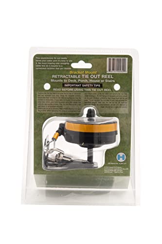 Lixit Bracket Mount and Stake Retractable Leash Tie Outs for Dogs (Bracket, Small) - Image 5