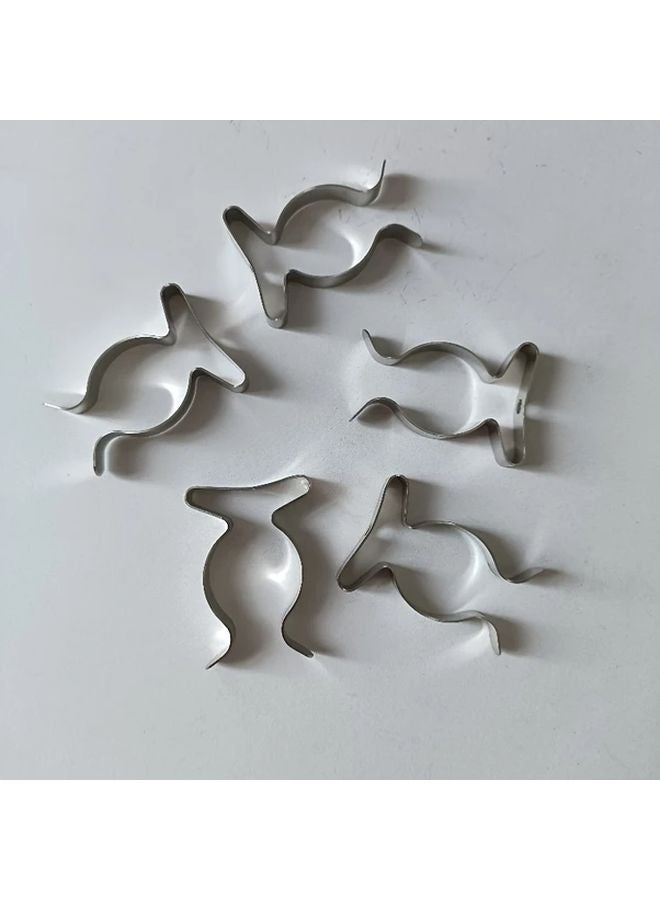 Heavy Duty Spring Steel Tool Organizer Clips 0 98 Inch G Shaped Bracket For Garage Workshop - Image 2