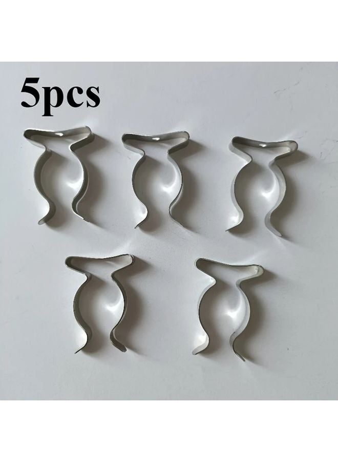 Heavy Duty Spring Steel Tool Organizer Clips 0 98 Inch G Shaped Bracket For Garage Workshop - Image 3