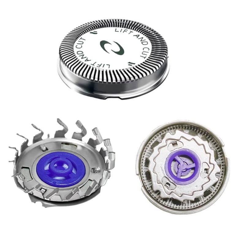 BECHY HQ56 Replacement Shaver Heads for HQ3 HQ4 HQ55 HQ56 HQ6,Replacement Shaver Head Compatible with Philips Norelco HQ300 HQ442 HQ916 HS190 HQ6990 Electric Shavers etc. - Image 4