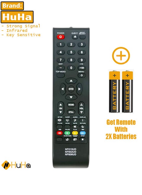 New Replacement Remote Control, Remote Control Fit, Universal Remote Control Compatible with Emerson Smart TV BLC320EM9 LC320EM82 LC320EM8A LC320EM93 LC320EM9B LC370SS8M LF320EM4A