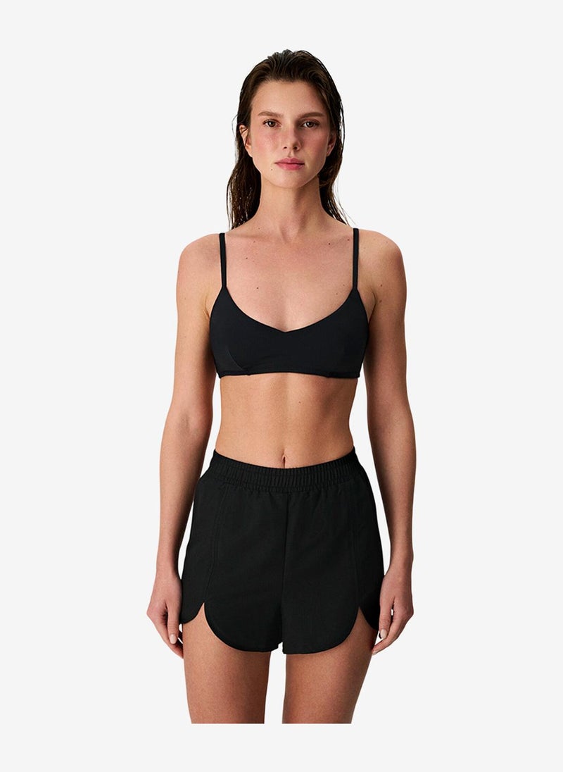 Penti Women's Black Quick-Dry Polyester Swim Short - Image 3