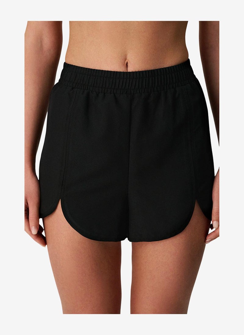 Penti Women's Black Quick-Dry Polyester Swim Short - Image 1