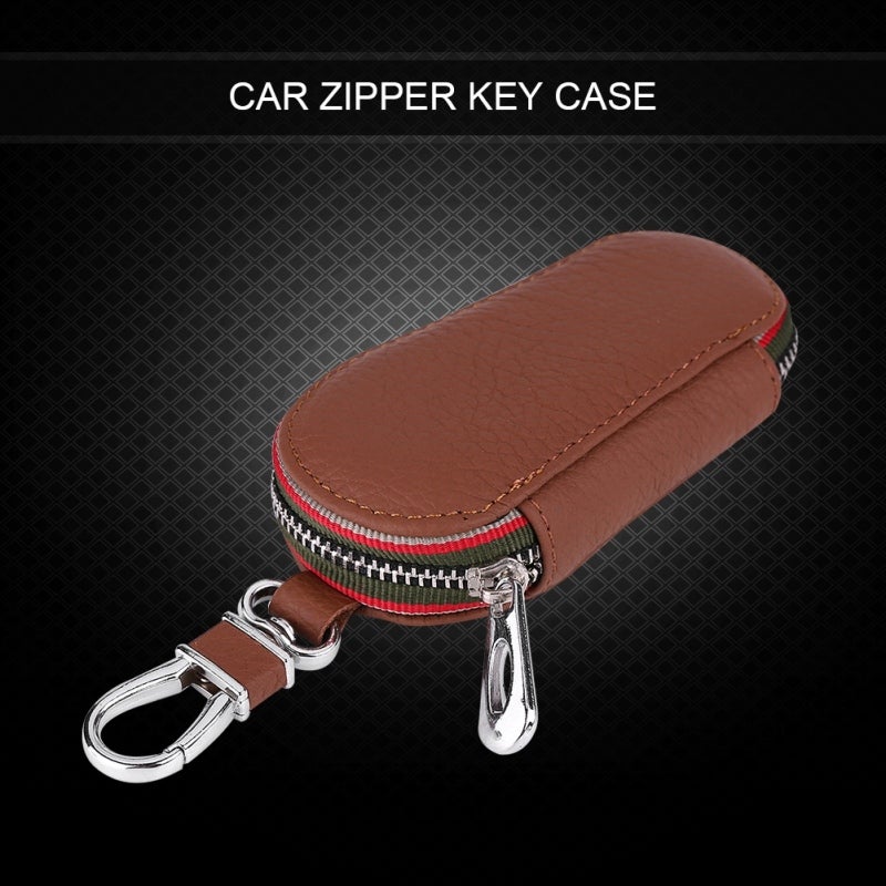 PU Leather Key Case Holder - Top Quality Smooth Touch - Durable Car Key Cover for Daily Protection - Image 2