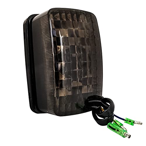 OZ-USA YFM LED Smoke lens tail brake stop light ATV UTV 350 400 450 660 250 4x4 Compatible with Yamaha Grizzly, Viking, Rhino, Big Bear, Kodiak, Bruin, Wolverin, Bear Tracker - Image 5