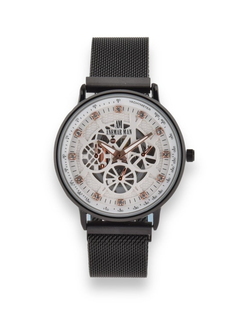 FANDER BLUE New watch for men, elegant shape, made of stainless steel